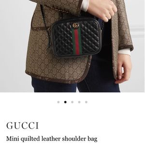 Gucci Mini Quilted Leather Shoulder Bag